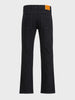 Men's Black Bootcut Fit Printed Street Wear Jeans