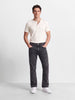 Men's Black Bootcut Fit Solid Jeans