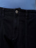 Men's Blue Baggy Solid Mid-Rise Convertible Cargo Denim