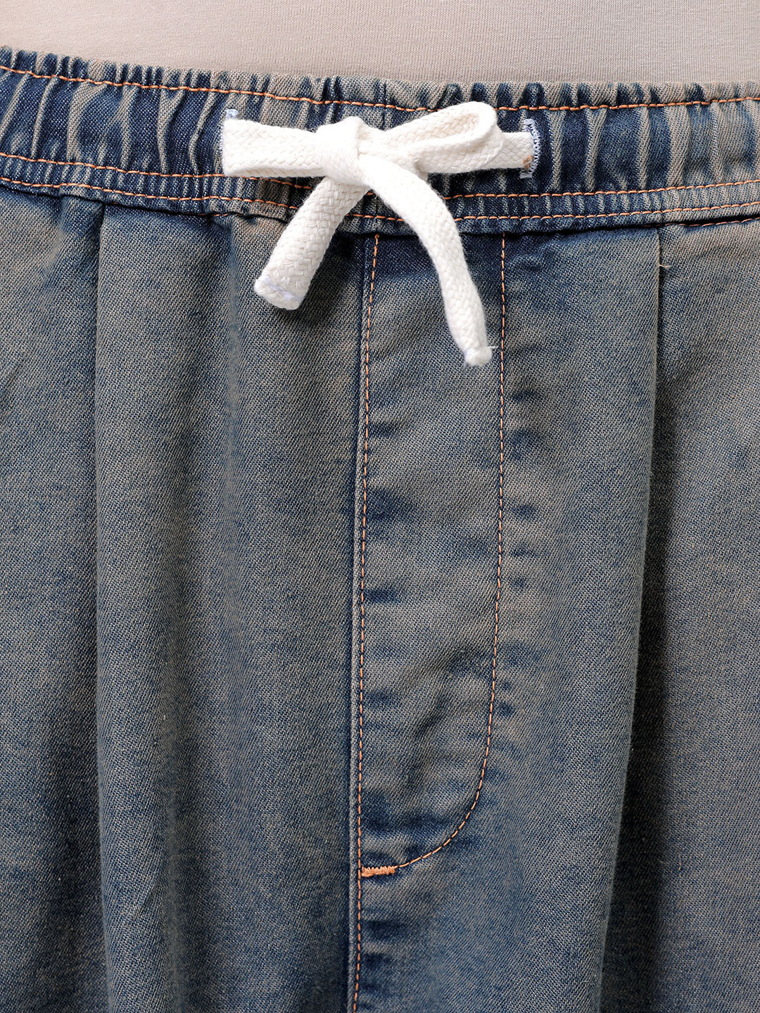 Men's Baggy Denim Harem Pants