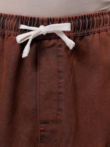 Men's Pink Regular Fit Utility Jeans
