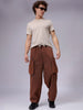 Men's Pink Regular Fit Utility Jeans