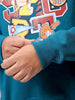 Men's Plus Fit Placement Print Crew Neck Sweatshirt