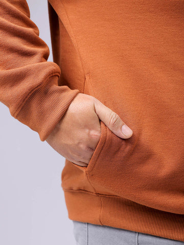 Men's Plus Fit Statement Overhead Hooded Sweatshirt