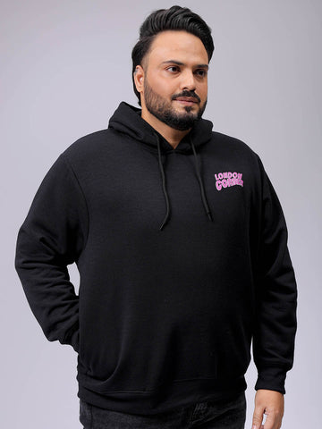 Men's Plus Fit Statement Overhead Hooded Sweatshirt