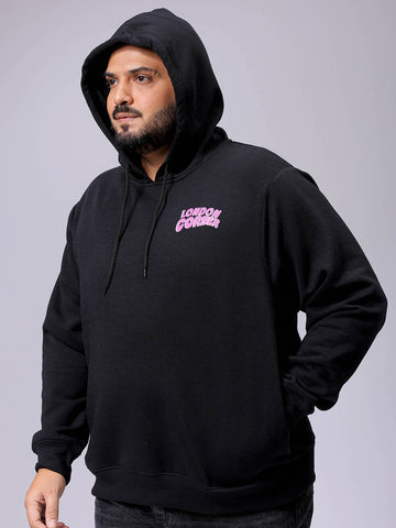 Men's Plus Fit Statement Overhead Hooded Sweatshirt