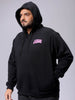 Men's Plus Fit Statement Overhead Hooded Sweatshirt