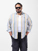Men's Multicolor Regular Fit Striped Casual Shirt