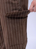 Men's Khaki Relaxed Fit Utility Cargo