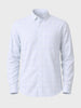 Men's Blue Slim Fit Checkered Casual Shirt
