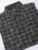Men's Green Slim Fit Checked Casual Shirt
