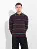 Men's Pink Relaxed Fit Resort Wear Shirt