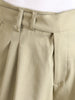 Men's Green Relaxed Fit Solid Casual Trousers
