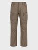 Men's Grey Regular Fit Solid Casual Cargo