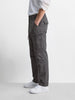 Men's Grey Regular Fit Solid Casual Cargo