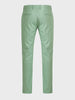 Men's Green Slim Fit Solid Casual Chinos