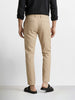 Men's Khaki Slim Fit Solid Casual Chinos