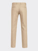 Men's Khaki Slim Fit Solid Casual Chinos