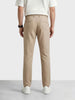 Men's Beige Slim Fit Solid Casual Chinos
