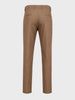 Men's Khaki Slim Fit Solid Casual Chinos