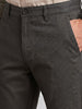Men's Olive Slim Fit Solid Casual Chinos