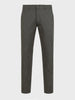 Men's Olive Slim Fit Solid Casual Chinos