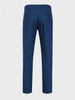 Men's Blue Slim Fit Solid Casual Chinos
