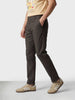 Men's Olive Slim Fit Solid Casual Chinos