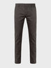 Men's Olive Slim Fit Solid Casual Chinos