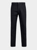 Men's Black Slim Fit Solid Casual Chinos