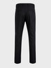 Men's Black Slim Fit Solid Casual Chinos