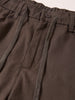 Men's Olive Regular Fit Solid Casual Trousers