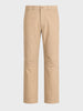Men's Khaki Relaxed Fit Solid Utility Cargo