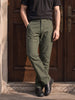 Men's Green Relaxed Fit Solid Utility Cargo