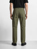 Men's Green Relaxed Fit Solid Utility Cargo