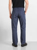 Men's Grey Relaxed Fit Solid Utility Cargo
