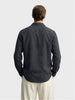 Men's Black Slim Fit Checked Casual Shirt