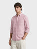 Men's Purple Slim Fit Checkered Casual Shirt