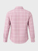 Men's Purple Slim Fit Checkered Casual Shirt