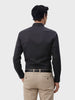 Men's Black Slim Fit Solid Formal Shirt