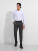 Men's White Slim Fit Solid Formal Shirt