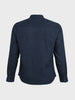 Men's Blue Slim Fit Solid Casual Shirts