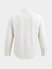 Men's White Regular Fit Solid Casual Shirts