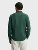 Men's Green Regular Fit Solid Casual Shirts