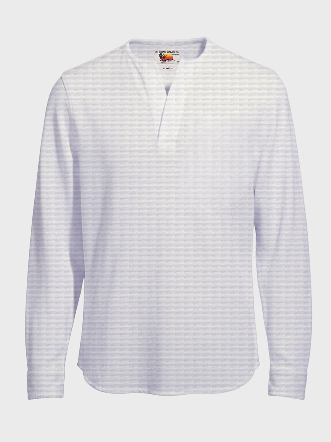 Men's White Relaxed Fit Solid Casual Shirt
