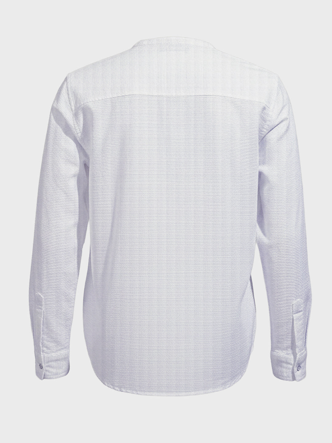 Men's White Relaxed Fit Solid Casual Shirt