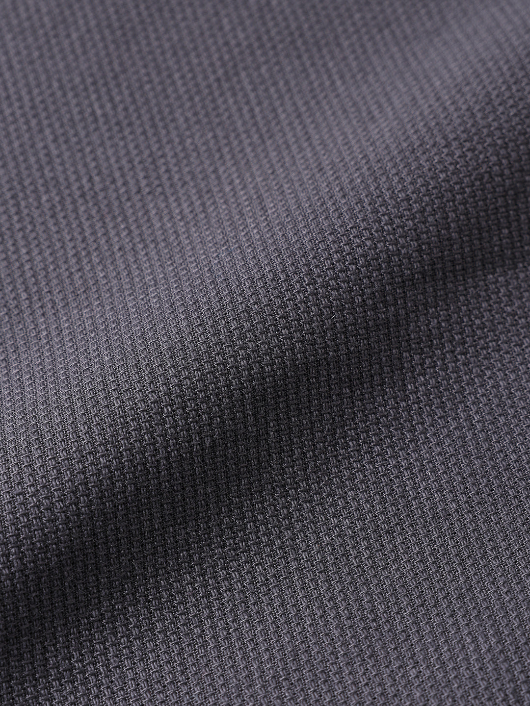 Men's Grey Relaxed Fit Solid Casual Shirt