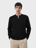 Men's Black Relaxed Fit Solid Casual Shirt