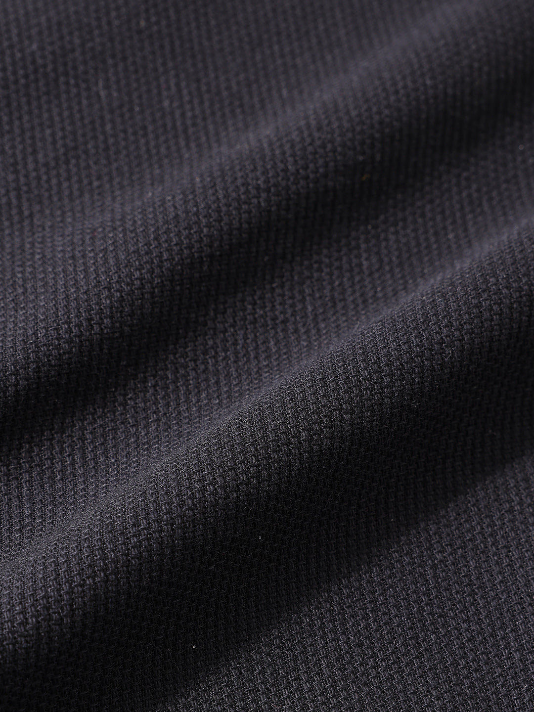 Men's Black Relaxed Fit Solid Casual Shirt