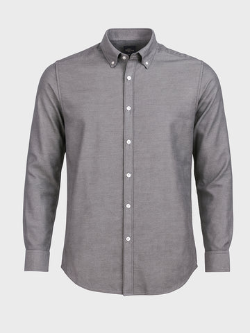 Men's Black Slim Fit Solid Formal Shirt